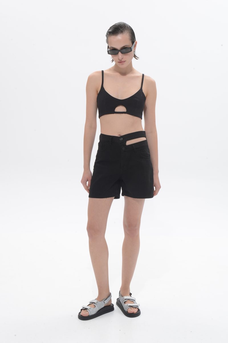Brenda Double Belt Bermuda - Image 2