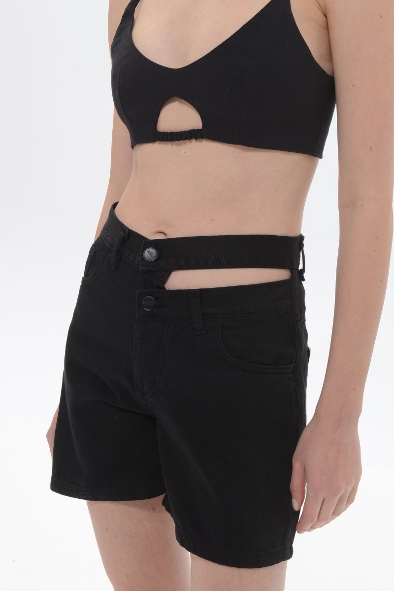 Brenda Double Belt Bermuda - Image 3