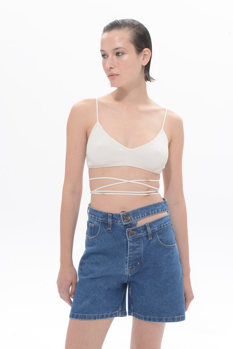 Brenda Double Belt Bermuda - Image 6